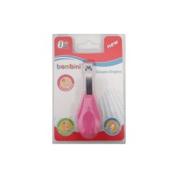 BAMBINI coupe ongles rose